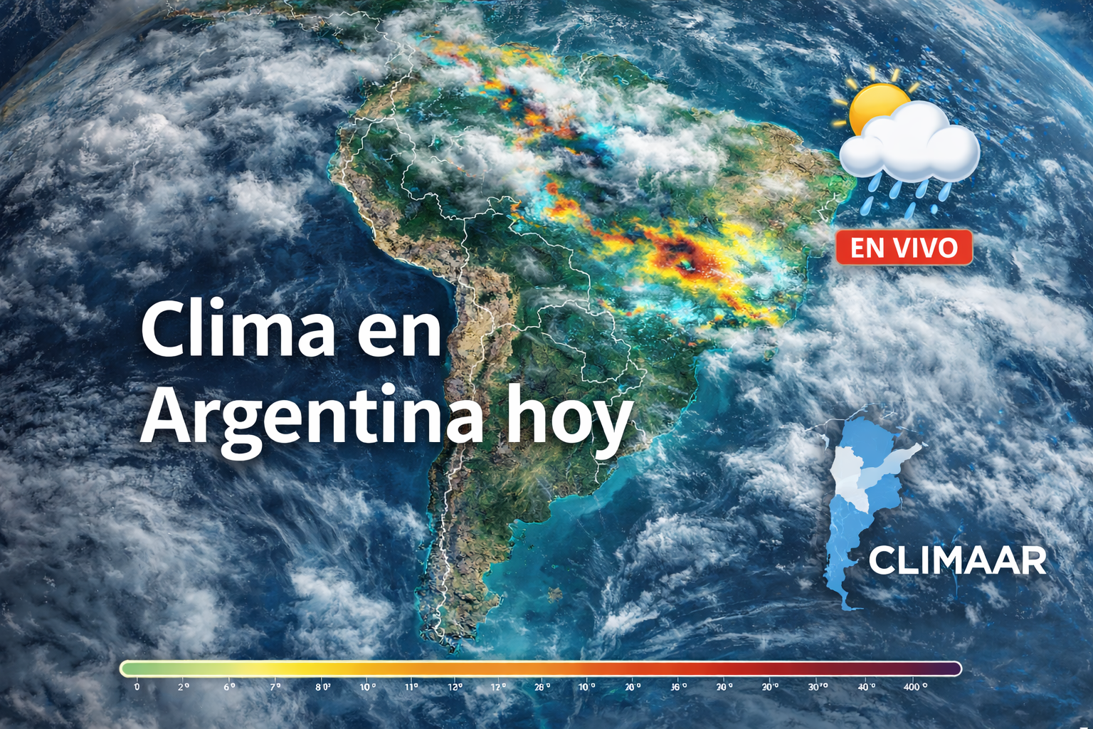 Clima en Argentina en vivo