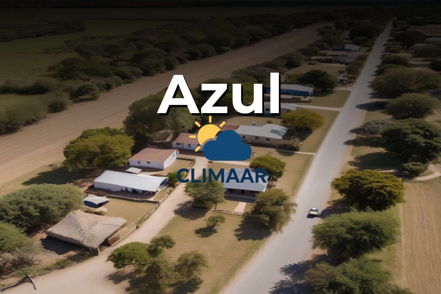 Clima en Azul