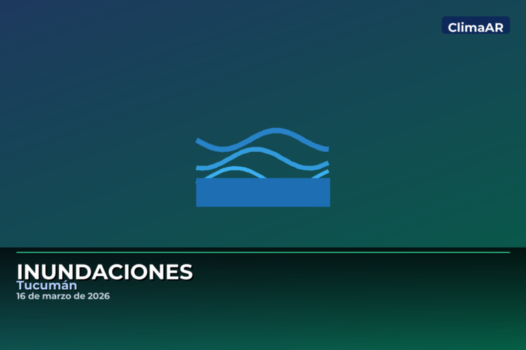 Inundaciones en Tucumán: condiciones en evolución, este lunes