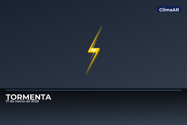 Tormenta en Provincia de Buenos Aires: 80 mm, este martes