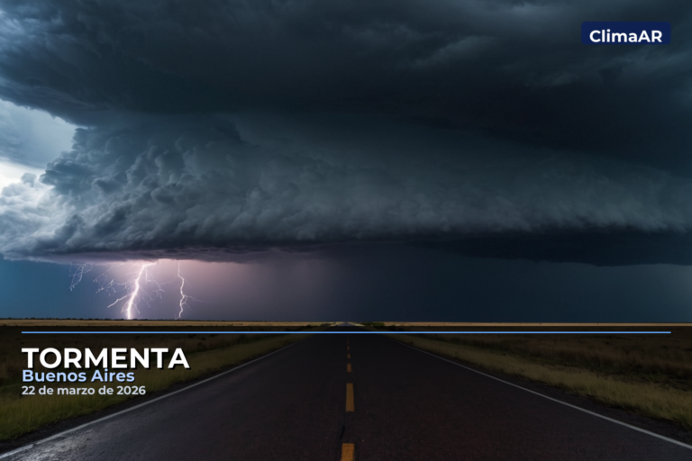 Tormenta en Buenos Aires: temperaturas entre 10°C y 24°C, este domingo