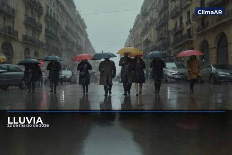 Lluvia en Buenos Aires: condiciones adversas registradas, este domingo