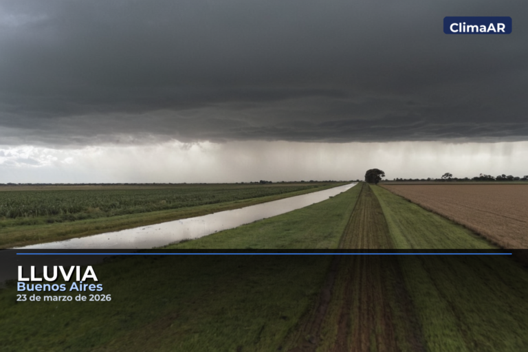 Lluvia en Tandil: 80 mm, este lunes