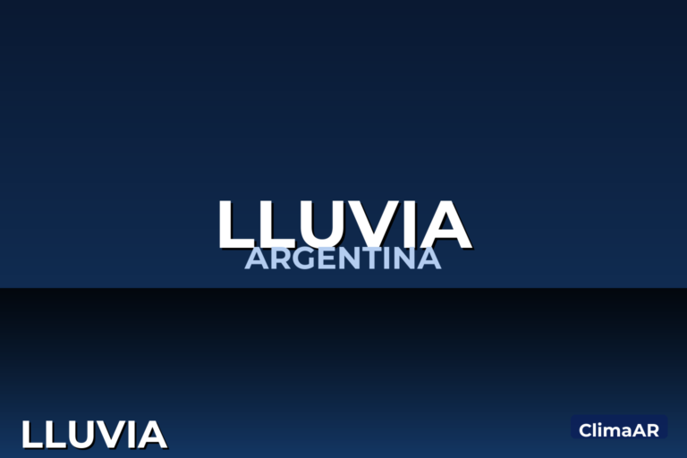 Lluvias en diversas provincias de Argentina: Informe actualizado