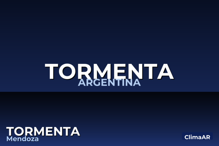 Tormenta en Chubut, La Pampa, Mendoza y Río Negro: intensas lluvias previstas, este jueves