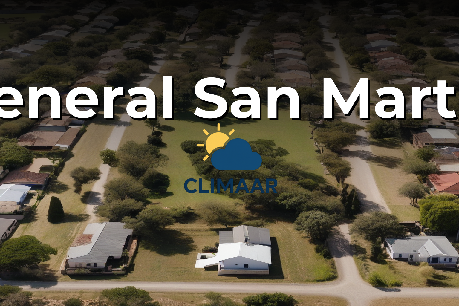 Clima en General San Martín