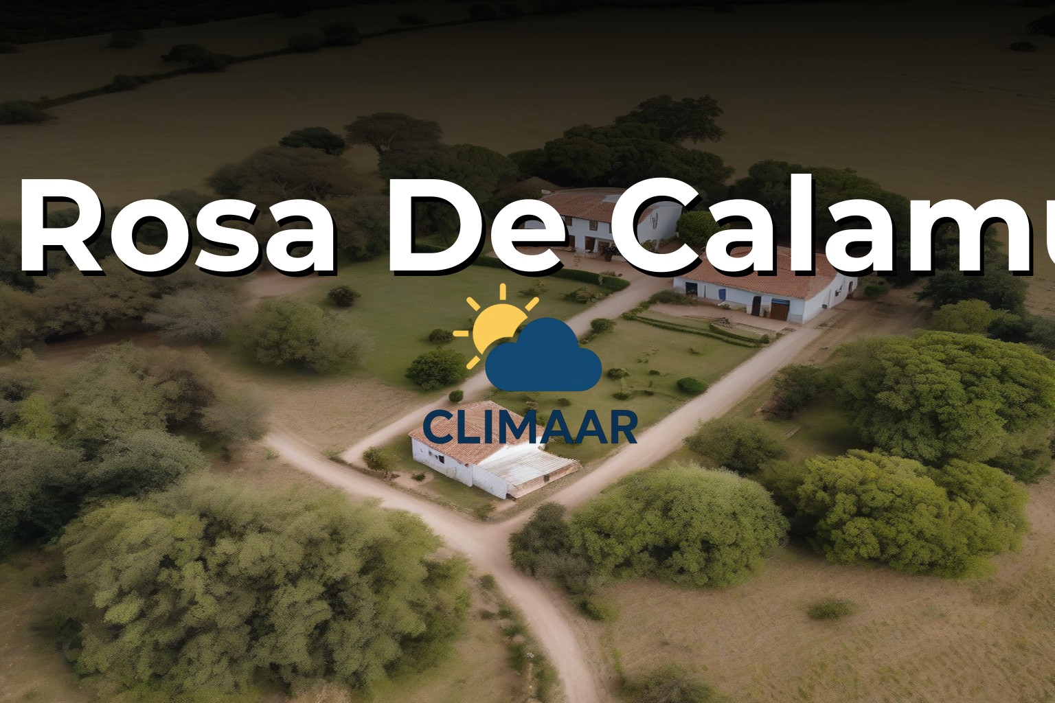 Clima en Santa Rosa de Calamuchita