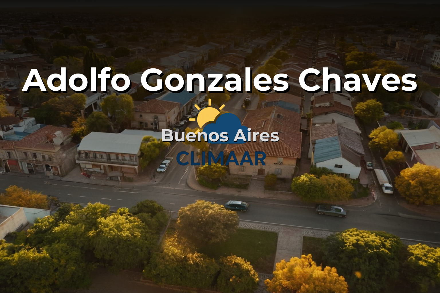 Clima en Adolfo Gonzales Chaves