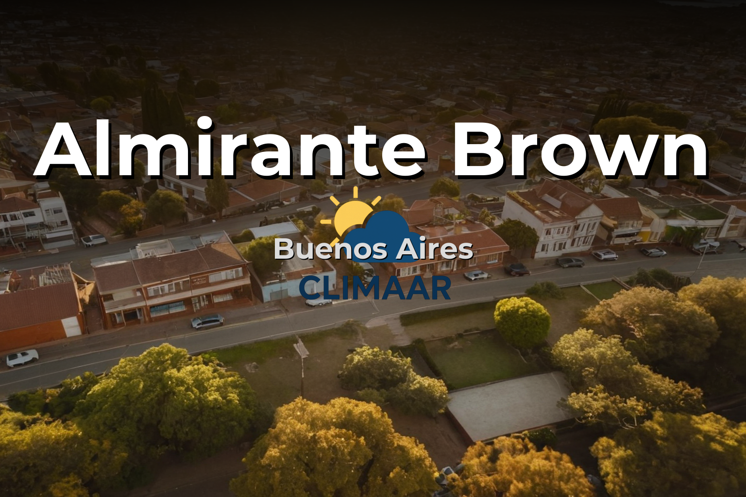 Clima en Almirante Brown