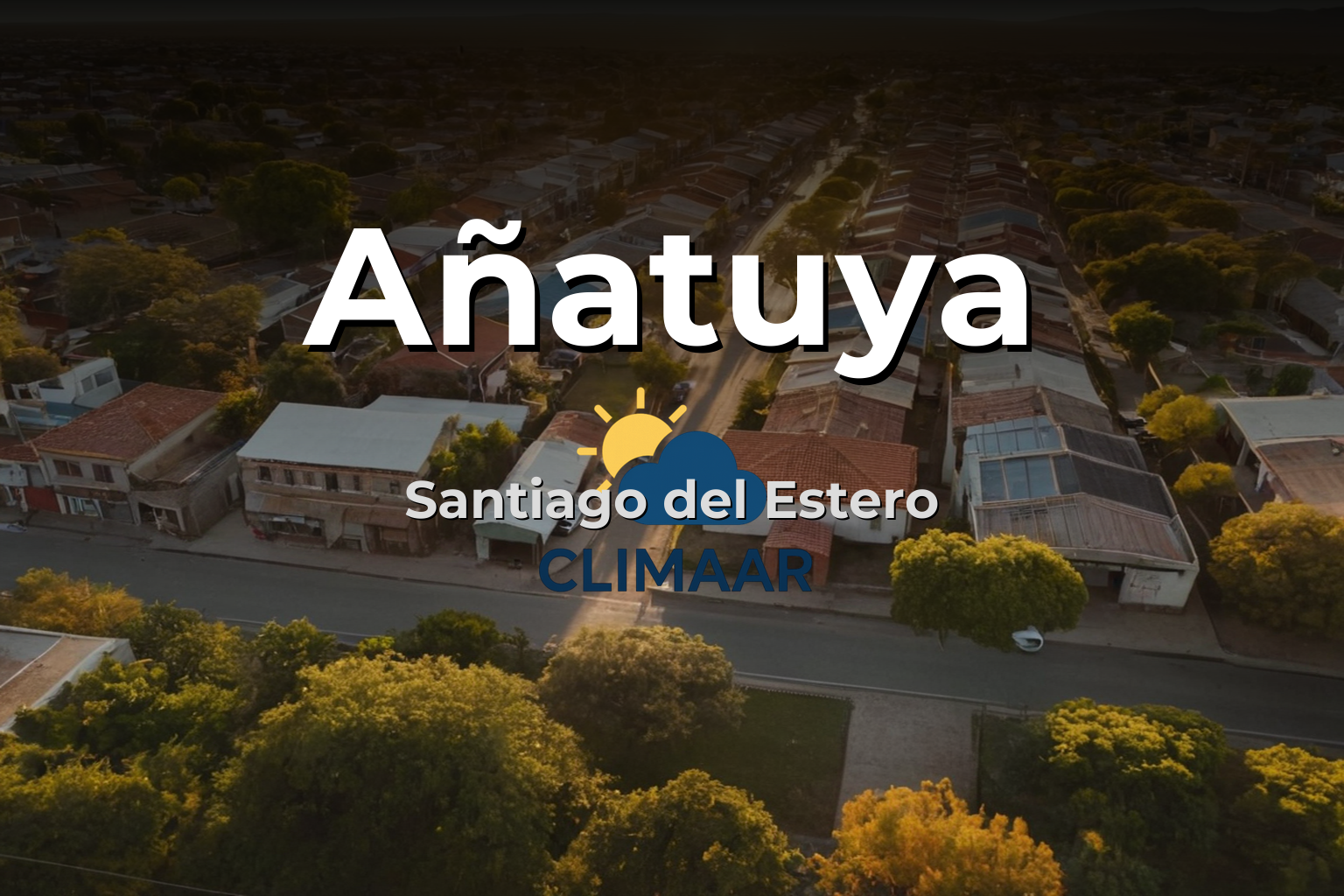 Clima en Añatuya