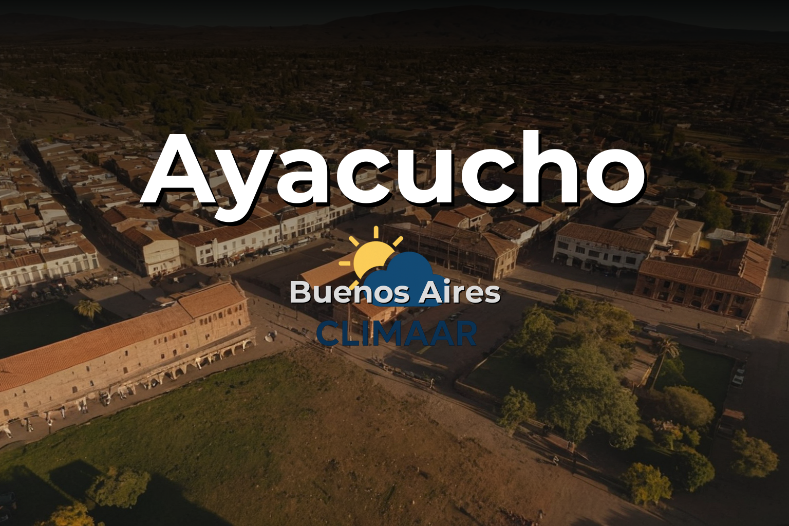 Clima en Ayacucho