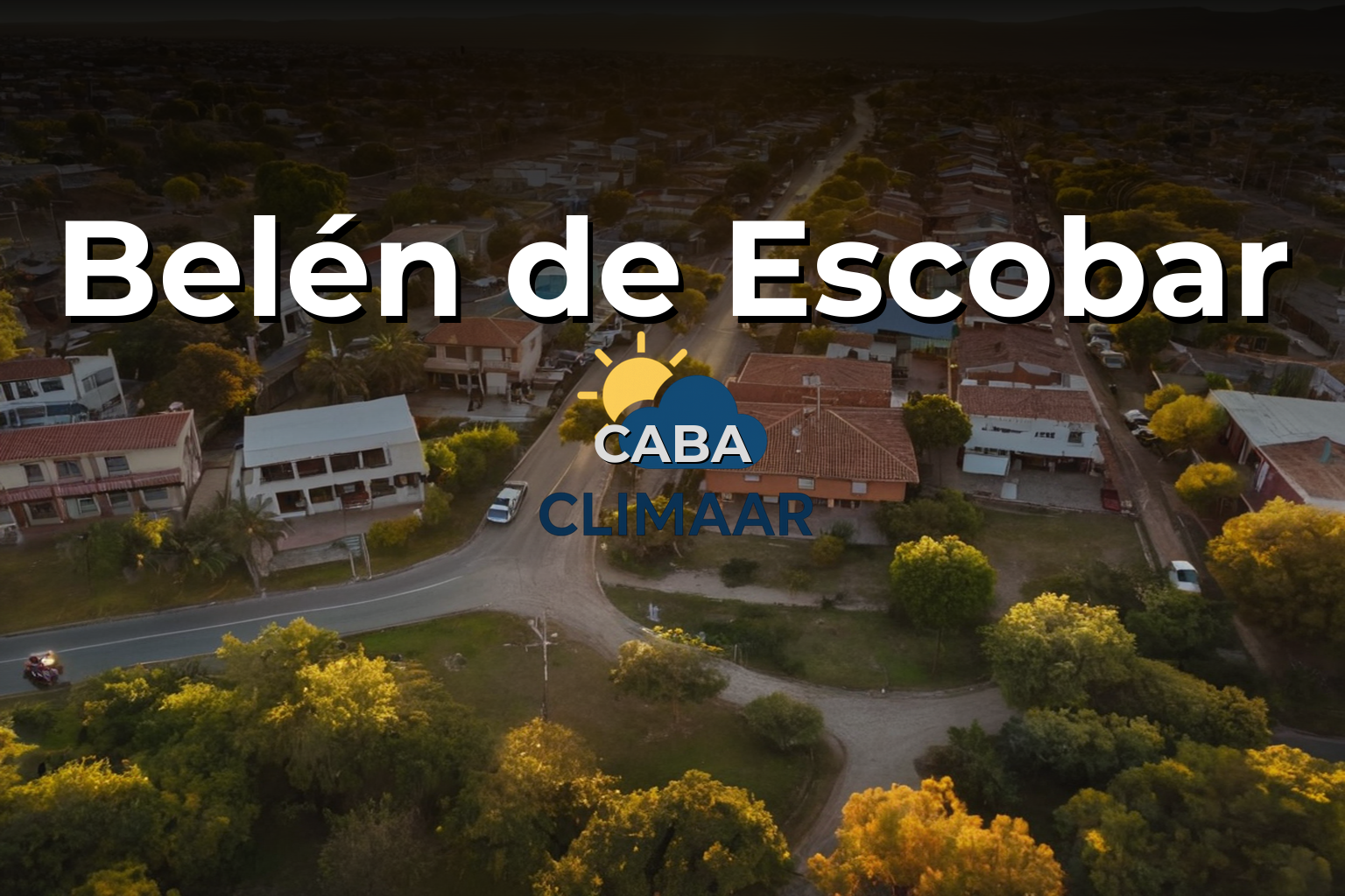 Clima en Belén de Escobar