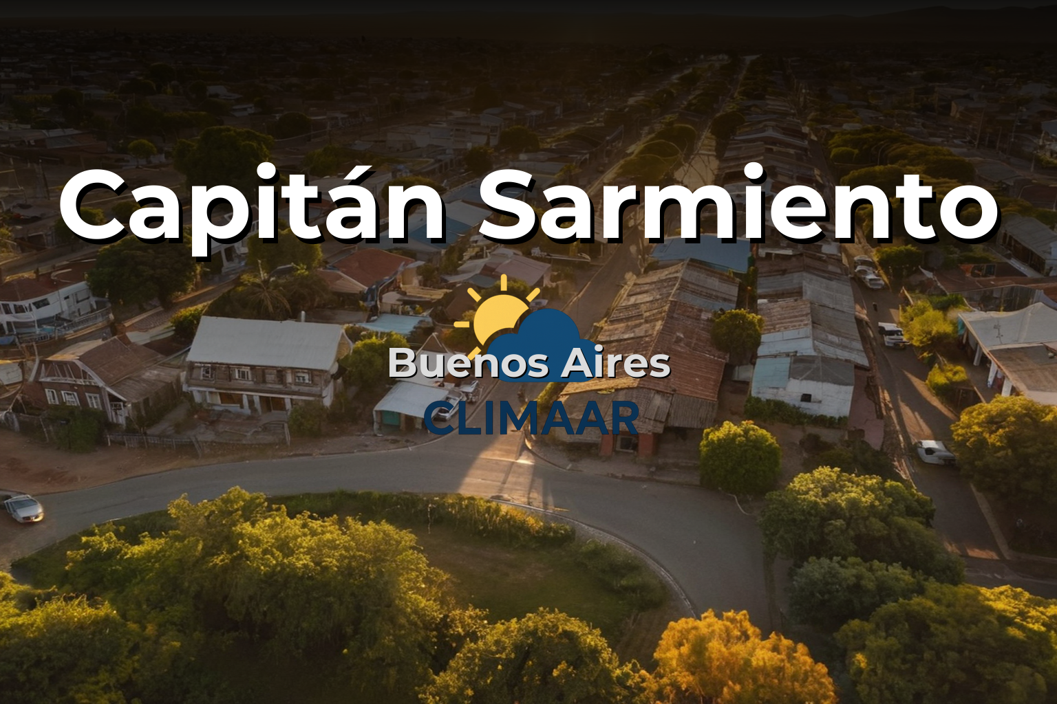 Clima en Capitán Sarmiento