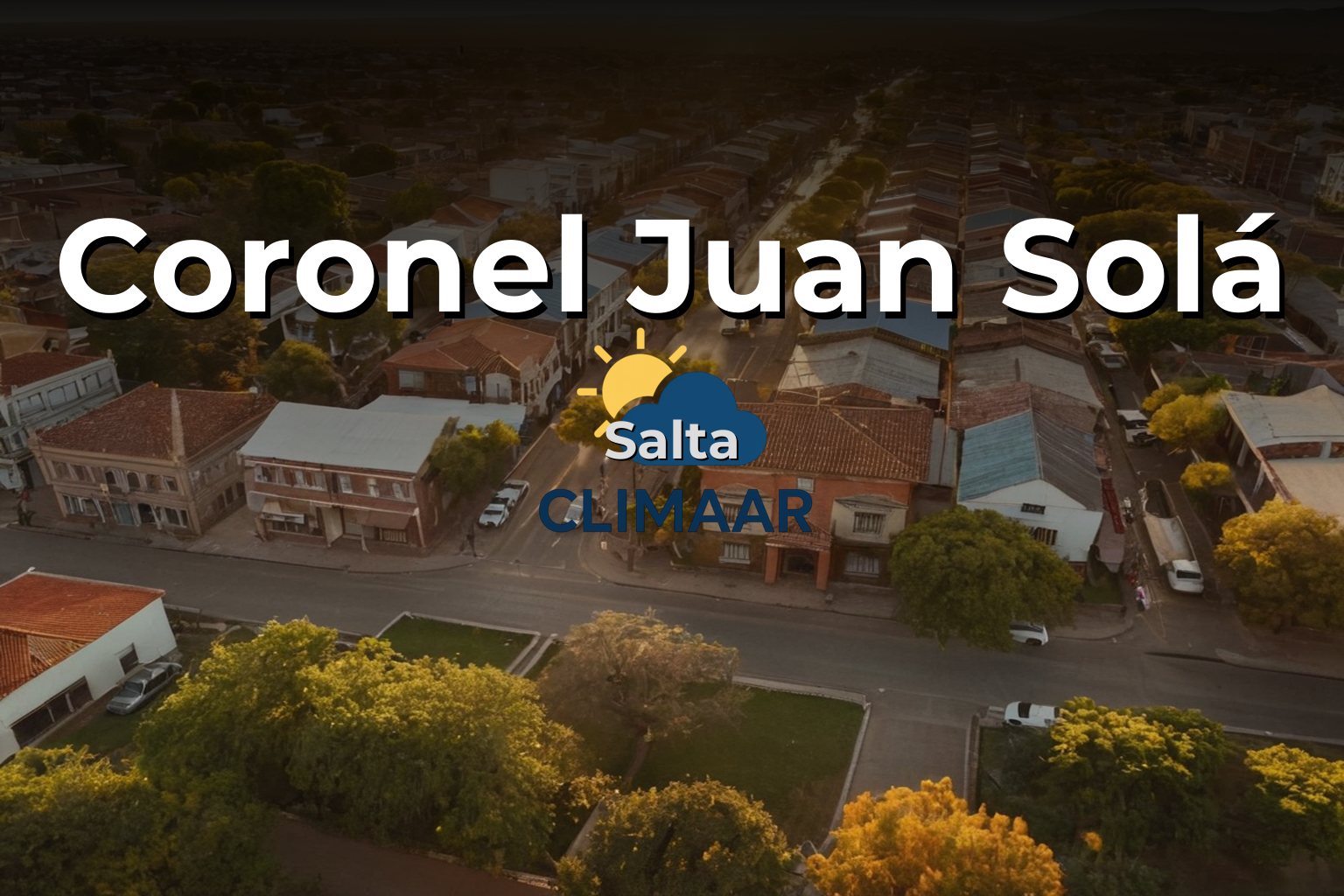Clima en Coronel Juan Solá