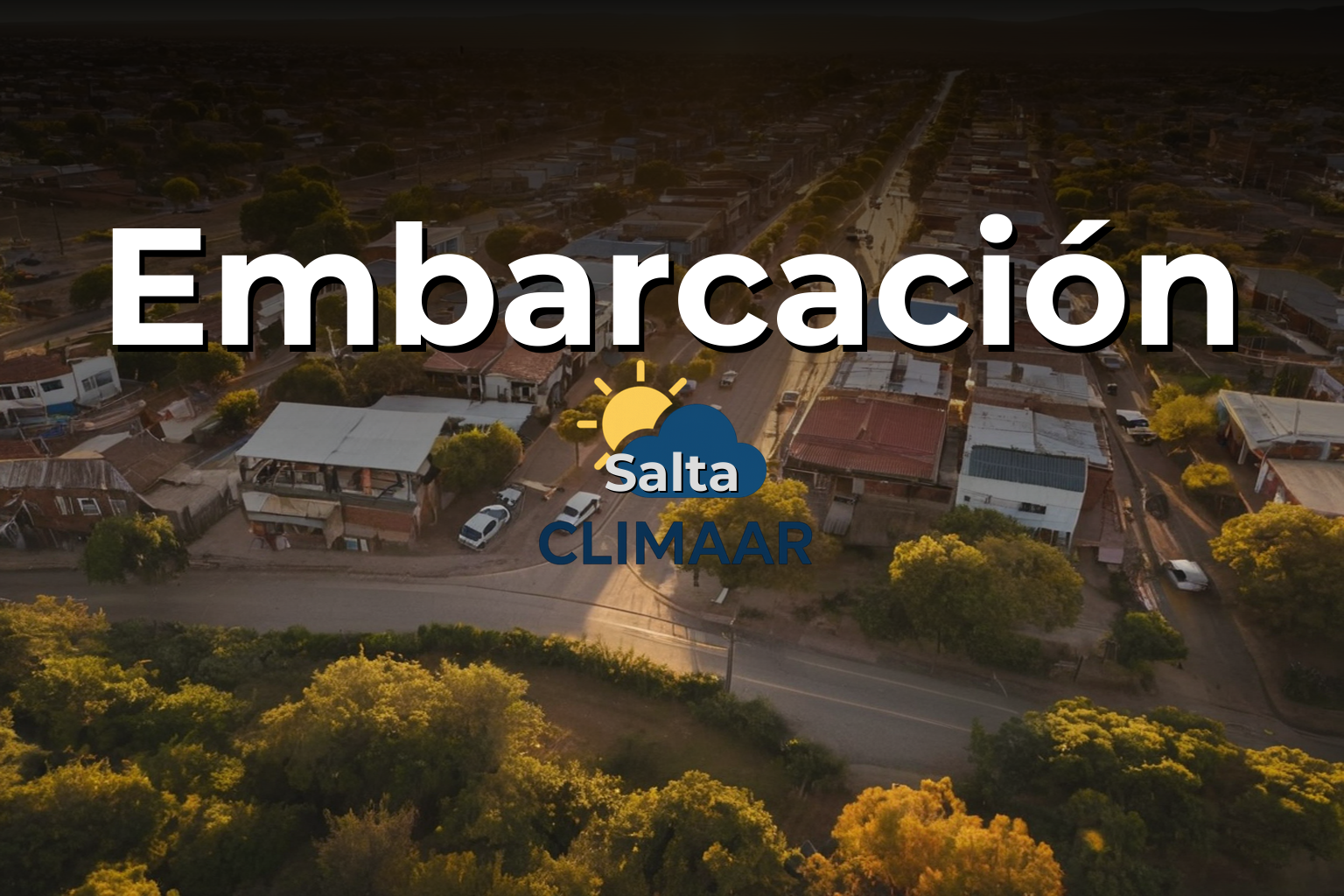 Clima en Embarcación