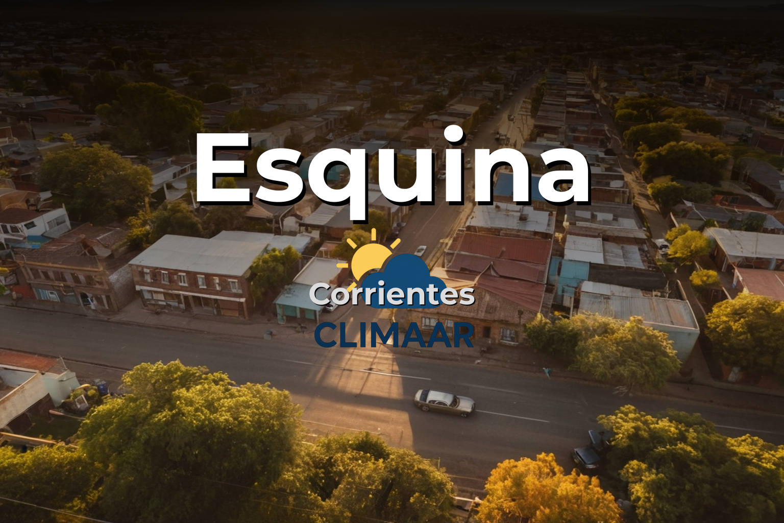Clima en Esquina