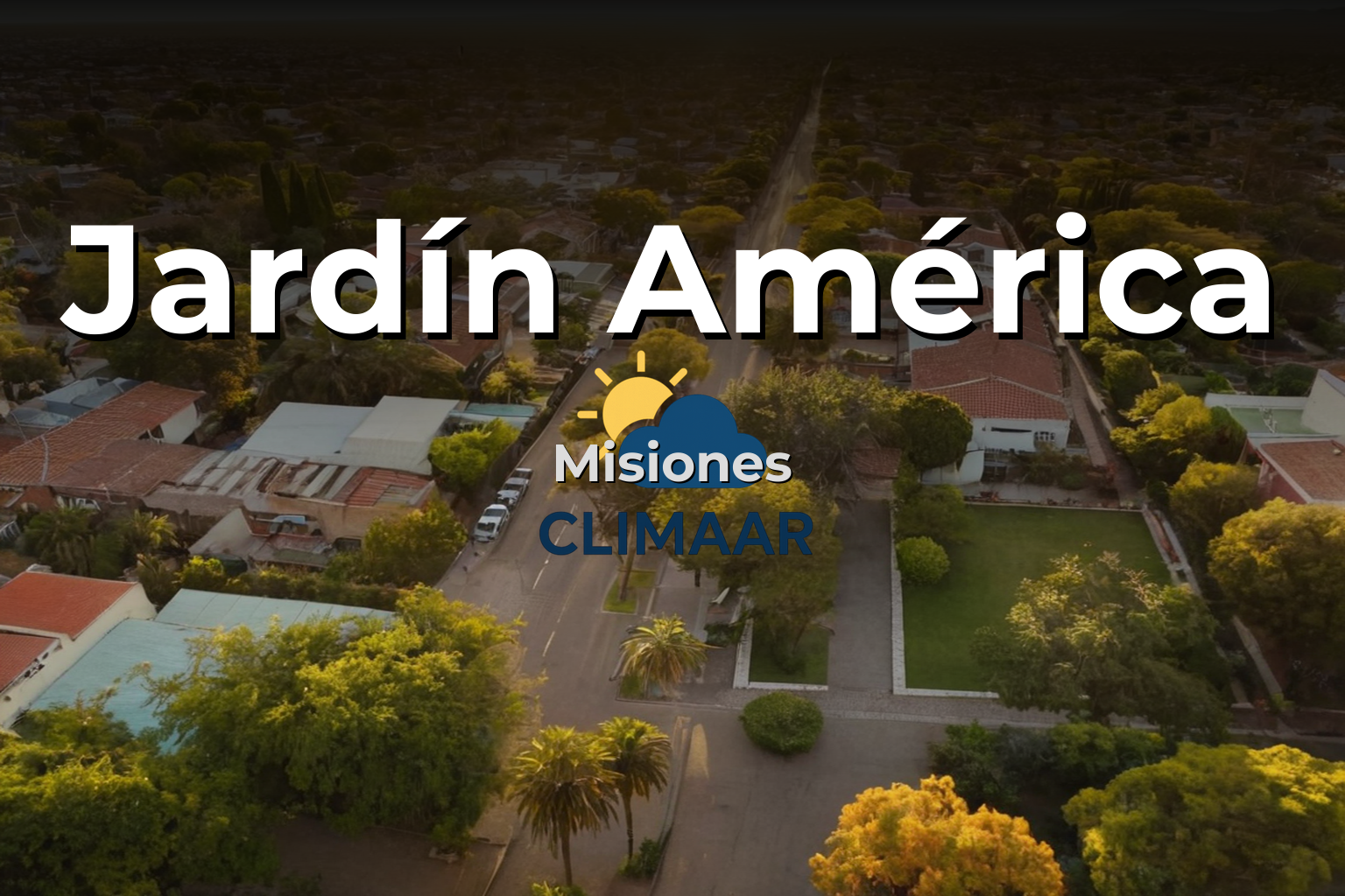 Clima en Jardín América