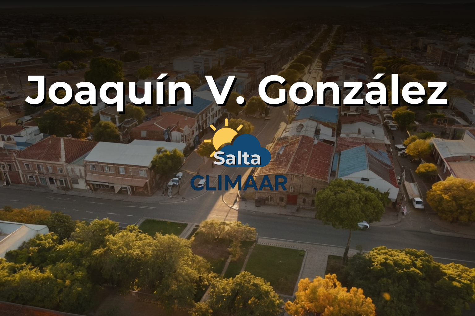 Clima en Joaquín V. González