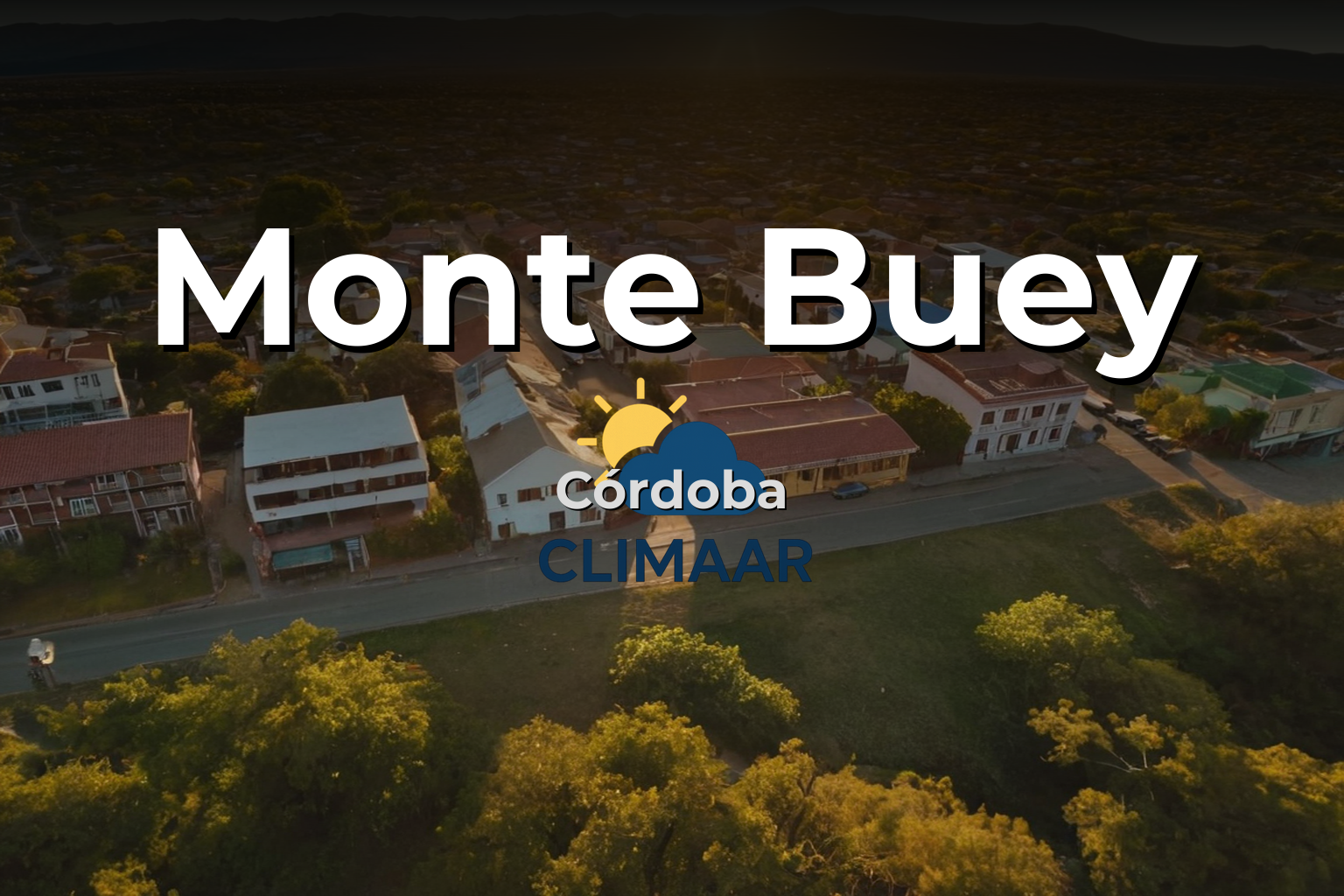 Clima en Monte Buey