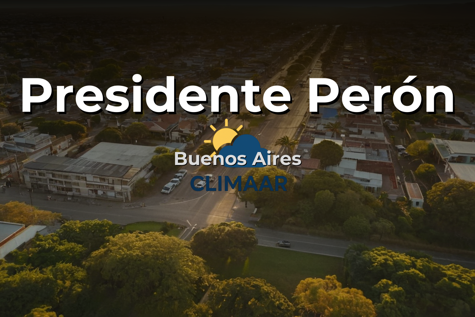 Clima en Presidente Perón