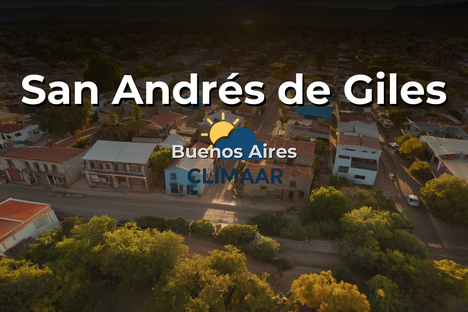 Clima en San Andrés de Giles
