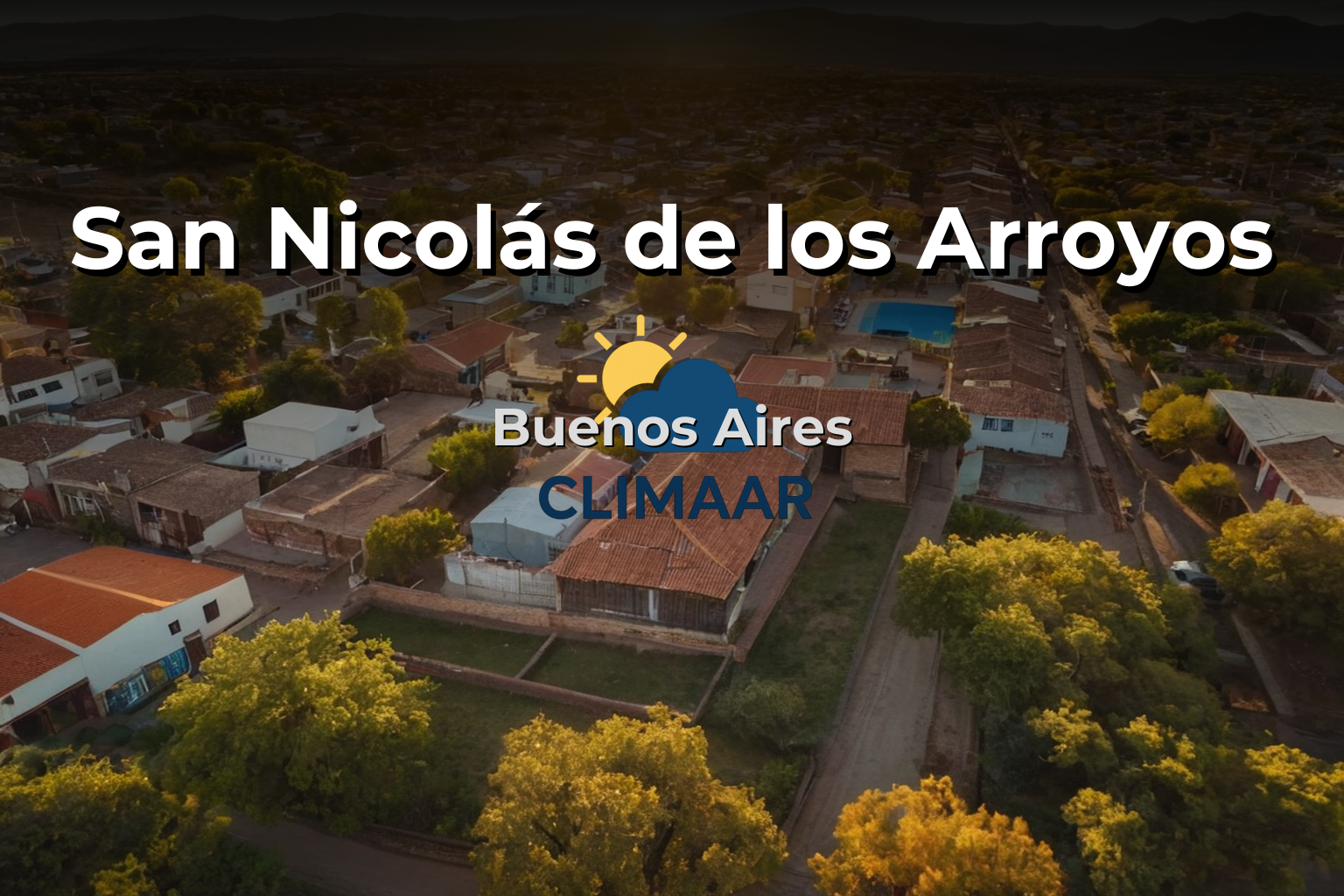 Clima en San Nicolás de los Arroyos