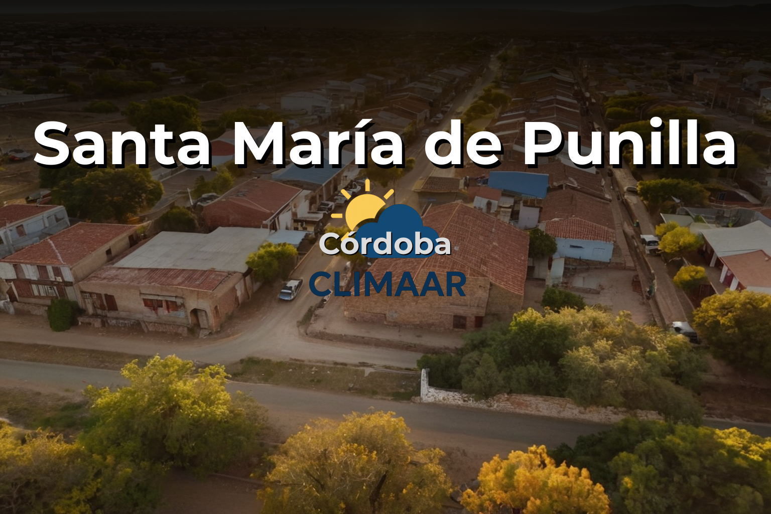 Clima en Santa María de Punilla