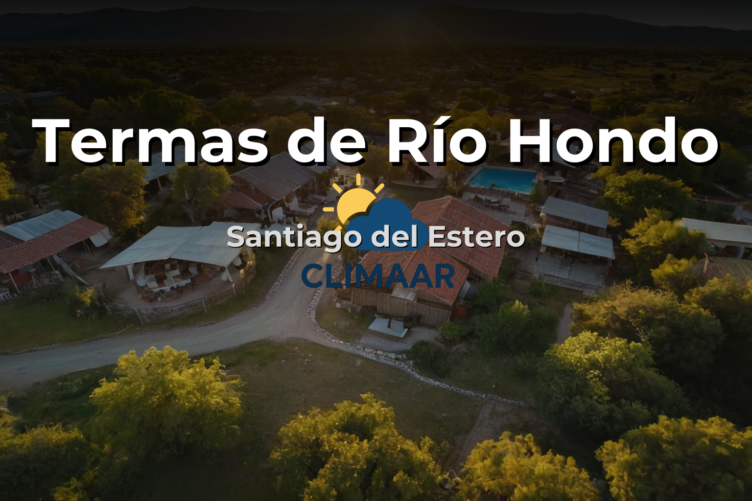 Clima en Termas de Río Hondo